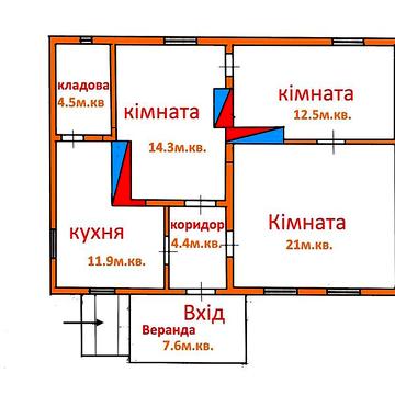 Продаж 3к Дім вулиця Леніна
