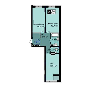 Продаж 2к Квартира Академіка Сахарова вулиця ЖК Sea Town