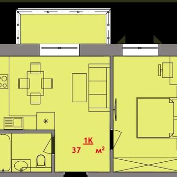 Акція! 1-кім Каскад, Готова новобудова, цегла, Котел!