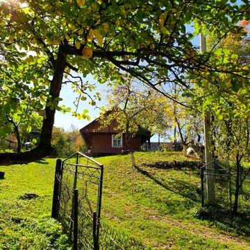 Продається дерев’яний будинок у горах з ділянкою 15 сотих