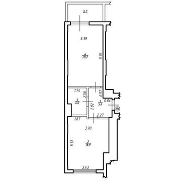 Однокімнатна квартира 54,4м² вул. Під Голоском, Ближній центр ЖК Comfort Hill