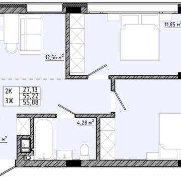 ЖК на Спортивній. Сокільники.  Галжитлобуд. Житло . 2кім Жк на Спортивній