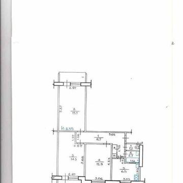 Продам 3к квартиру метро Спортивна