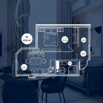 Продаж 1-кімнатної квартири в ЖК «Нова Європа» ЖК Нова Європа