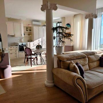 Сдам 3х ком квартиру с панорамой моря, жк «Белый парус»