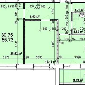 ЛУЧШАЯ ЦЕНА !  ЖК МИРА 3 продам 2-комн квартиру 56м2 в Новострое MV ЖК МИРА 3
