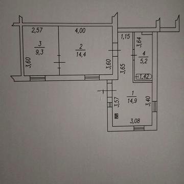 2-х комнатная квартира в с.Владимировское Запорожской области