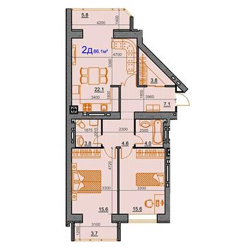 Продаж 2к Квартира Курортна вулиця ЖК Курортный