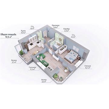 Продаж 2к Квартира Курортна вулиця ЖК Курортный