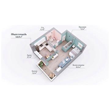 Продаж 1к Квартира Курортна вулиця ЖК Курортный