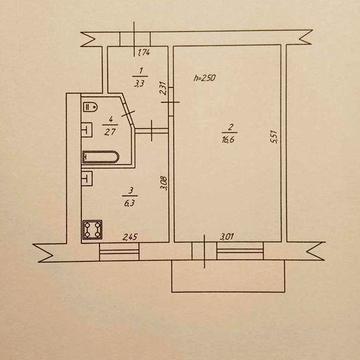 1-кімнатна квартира. Лубни.