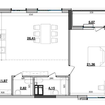 Продаж 1 к квартири в ЖК бізнес-класу Maxima Residence ЖК MAXIMA RESIDENCE