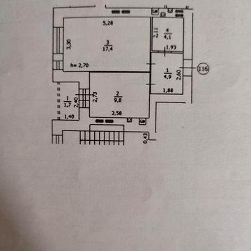 Продам однокімнатну квартиру