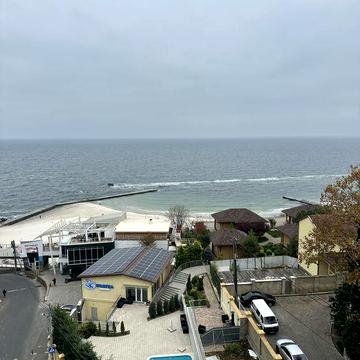 Квартира с 3 Балконами! Прямой Вид на Море. 10 Фонтана. Выгодно. ЖК Бриз Марин