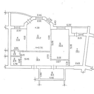 Продам 3х.кв. м. Салтовская 10 мин
