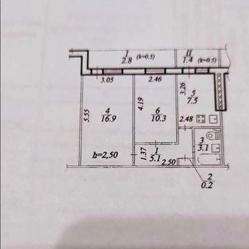 2 кім в багатоповерхівці район КАЛНИШЕВСЬКОГО (КОСІОРА) (718550)