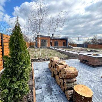 Сучасний будинок 120 м² на 10 сотках — камін, тиха локація біля озер