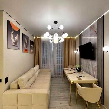 Атмосфера, Аркадия, 51,42,26,36 жемчужины рядом. Новая кв с ремонтом ЖК Атмосфера