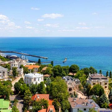 10 фонтана ЖК Корфу вид моря