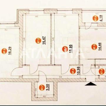 3-кімнатна квартира.  Залізничний район. ЖК Шенген