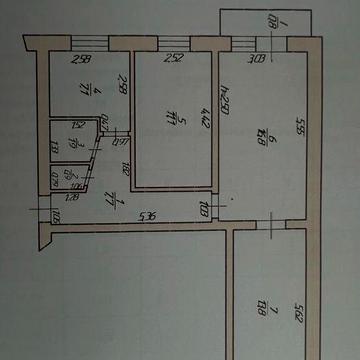 3-ох кімнатна квартира