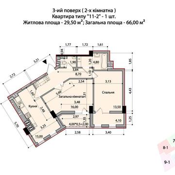 Продаж 2 кімнатної квартири в новобудові ЖК Науки