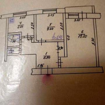 Продам 2 кімнатну квартиру на Салтівці, пр. Тракторобудівників.