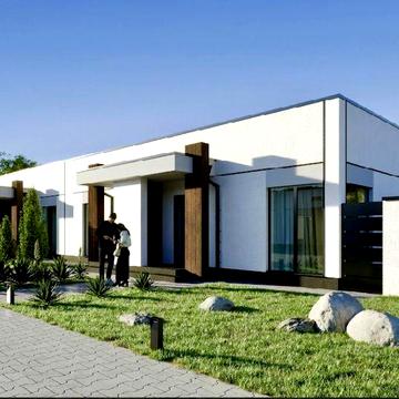 Сучасний котедж 70м2 за адекватною ціною + вибір площі ділянки