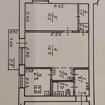 Продам 2-х кім. квартиру