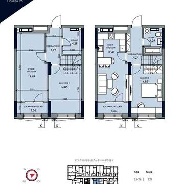 Продаж дворівневої квартири в ЖК Новий Автограф площа 94,5м2 ЖК Новий Автограф