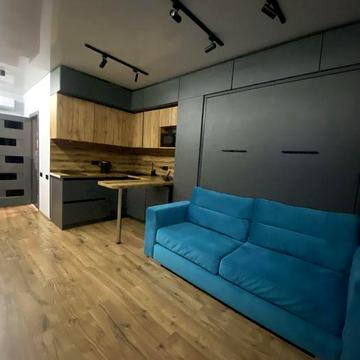 Стильная смарт-квартира студия с современным ремонтом на Аркадии.