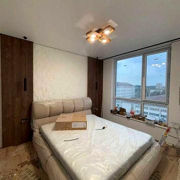 Укомплектована 1 км квартира з балконом в ЖК IQ House