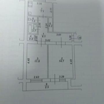 Продам 2-х кімнатну квартиру на Бамі,без ремонту