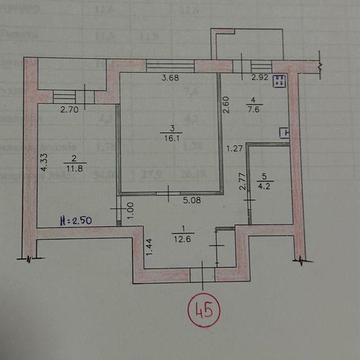 Центр.Здам 2-х кімнатну квартиру(власник)