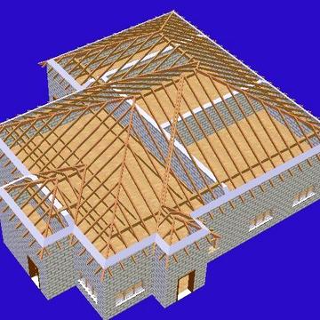 Проект даху будинку, розрахунок матеріалів.
