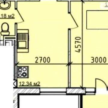 Продаж 1к Квартира Геранієва вулиця ЖК Пространство на Гераневой