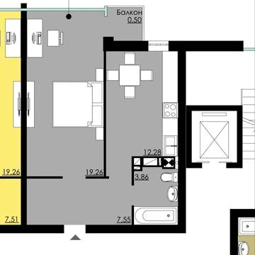 Однокімнатна квартира у новобудові ЖК Комфорт Сіті