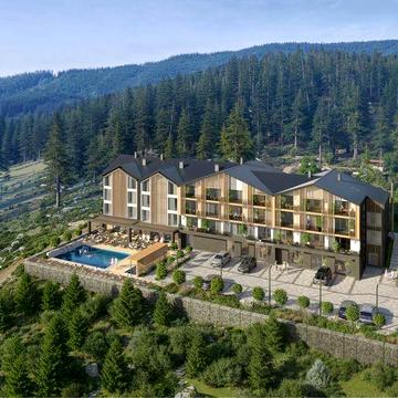 Інвестиційні апартаменти Буковель, с.Поляниця ЖК Меланіт Резорт &amp; СПА