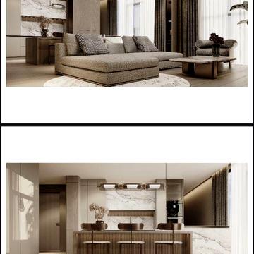 Оренда 2 поверхово пентхаусу в центрі міста