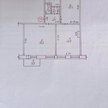 Довгострокова оренда 3к Квартира Адміральська вулиця