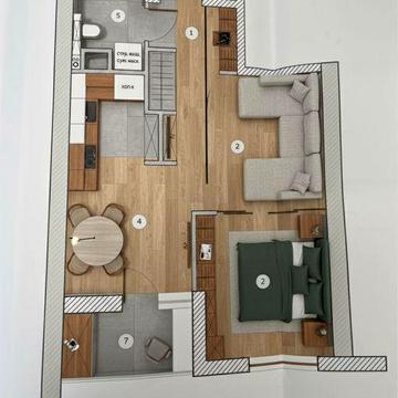 БЕЗ КОМИССИИ! Квартира в Кадор Сити на Краснова