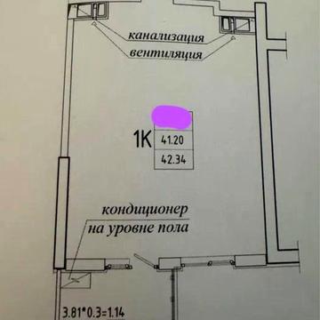 Однокомнатня квартира в ЖК Эллада, Срочно! Цена ниже рынка! ЖК Эллада