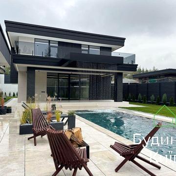 КМ Нова Ходосівка  будинок ВОДОСПАДОМ посеред соснового лісу