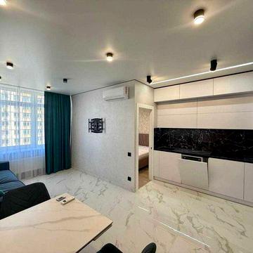Аренда квартиры с новым ремонтом в 46 Жемчужине.