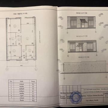 Одноповерхові таунхауси , на стадії будівництва