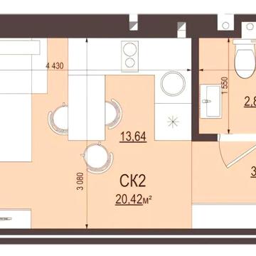 Продам смарт квартиру м.Гостомель ЖК Сенсація