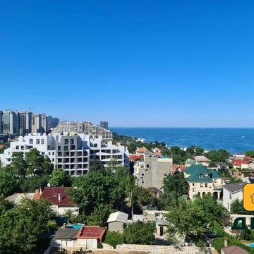 Аркадия. однокомнатная квартира. без ремонта. Вид моря. Каманина ЖК 27 перлина