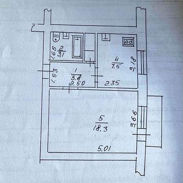 1 кім. квартира в Люблинці