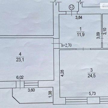 Продаж 2к Квартира Джохара Дудаєва (Нікітченка) вулиця ЖК ул. Джохара Дудаева, 3