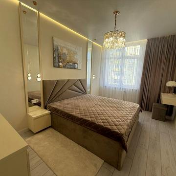 Большая 1-к.Дорогой ремонт.Вид на море.Новый дом. Приморский район.